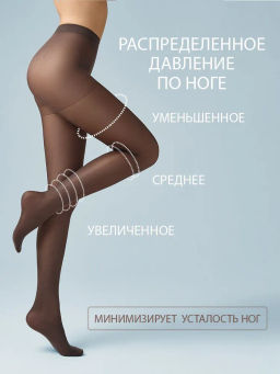 Колготки Omsa Attiva 70 (50/5)*** - fumo