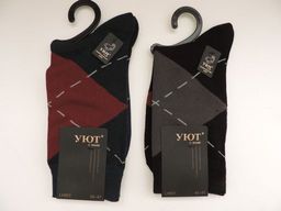 Носки мужские УЮТ, арт. LH 827, р.42-47 цв. в ассортименте