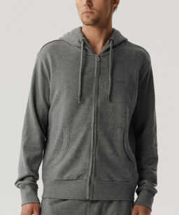 ATLANTIC HMT-001 Худи мужское French Terry темно-серый меланж