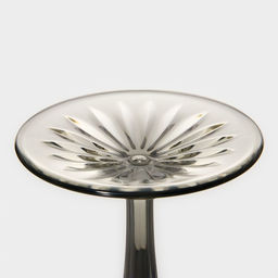 Креманка «Грани», 400 мл, 11×15.5 см, пластик, серая