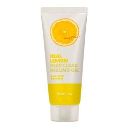 Пилинг-гель с лимоном FARMSTAY Real Lemon Deep Clear Peeling Gel, 100мл