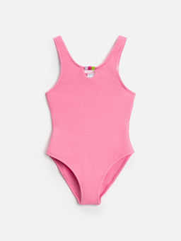 ACOOLA / Купальник детский для девочек Young неоновый розовый