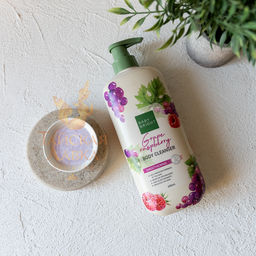 Гель для Душа Разглаживающий Виноград и Малина BABY BRIGHT 450 мл