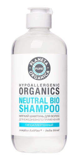 П.Р. Planeta Organica PURE Шампунь д/волос Мягкий д/ежеднев.применения 400мл