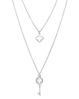 Колье из серебра без вставки, Ю-55130р