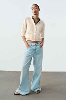PLAIN KNIT CARDIGAN - Zara фото 9