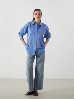 Straight Fit Kad?n Jean Pantolon