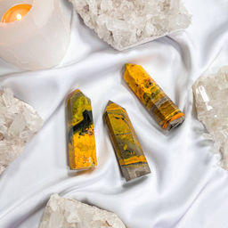 Кристалл из Пчелиной Яшмы - Радуга самоцветов фото 4