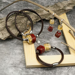 Серьги из муранского стекла MARSALA LS3318