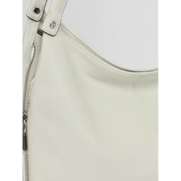 Сумка женская натуральная кожа GU 2033-3161, 1отд+карм/перег, 2плеч/рем, белый SALE 253554 - Adelia фото 9