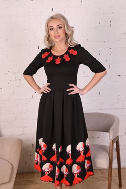 Платье П4-3469 - Wisell фото 12