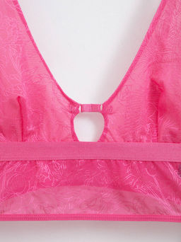 CONTE FLORAL TATTOO LBE 2871 Бюстье женское barbie pink - Conte elegant фото 6