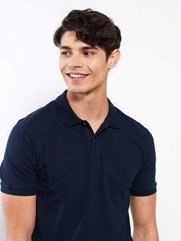 Polo Yaka K?sa Kollu Pike Erkek Ti??rt