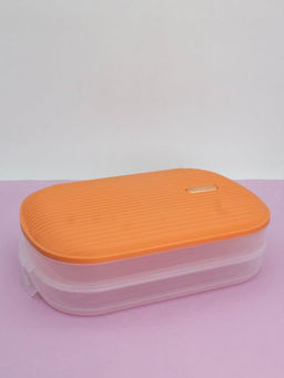 Контейнер для хранения 2 яруса Double, orange (8,5*32*20,3 см)