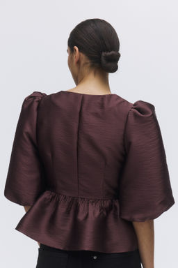 Blusa con peplum - H&m фото 6