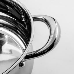 2141-1 Набор посуды 6пр, 2,7л, 3,6л, ковш 1,9л, нерж. Сталь (х4) - Mayer&boch фото 4