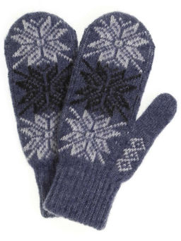 Варежки женские "Три снежинки" 3021-7