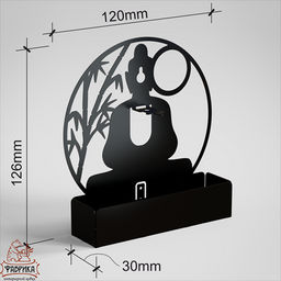 Декоративная подставка для спиралей от комаров из металла 704-201 - Фабрика интерьерной ковки фото 2