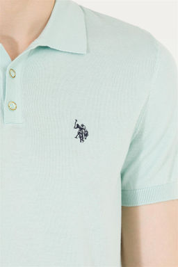 U. S. Polo Assn Мужской трикотажный свитер с воротником-поло - U.s. polo assn фото 14