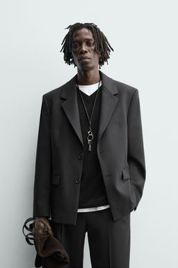 WOOL SUIT BLAZER - Zara фото 10