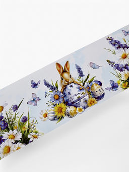 Цена за 4 шт. Форма ободок для кулича Зайчик, на Пасху, 32.2?9 см