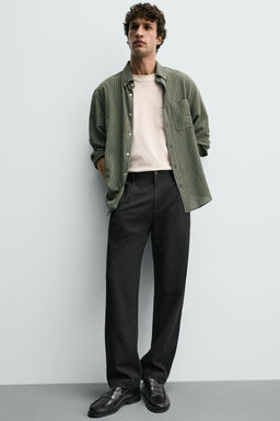 PANTAL?N STRAIGHT FIT CONFORT / Negro