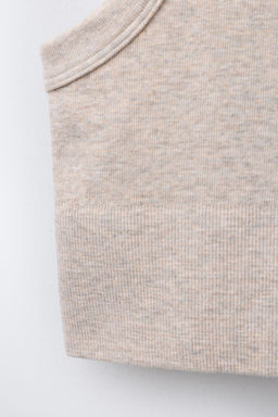 SLOGAN SEAMLESS CROP TOP - Zara фото 4