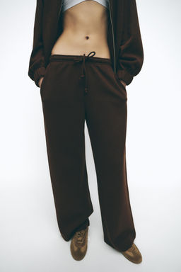 SOFT STRAIGHT-LEG TROUSERS