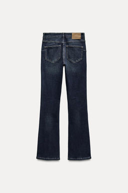 ZW COLLECTION BOOTCUT MID-RISE CONTOUR JEANS - Zara фото 8