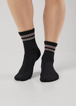 CLE Носки жен.Д2223 блеск вискоза чёрный - Clever wear фото 6