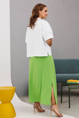 Костюм INVITE 6088 зеленый/белый  фото 4