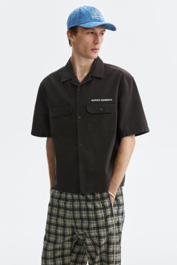Camisa cargo de manga corta Relaxed Fit - H&m фото 4