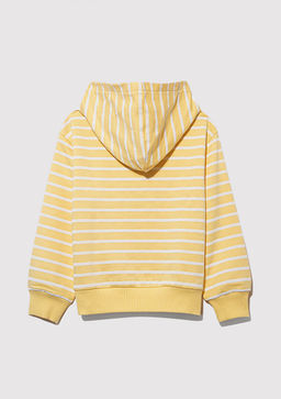 Mavi Logo Bask?l? Cizgili Sar? Sweatshirt  фото 3