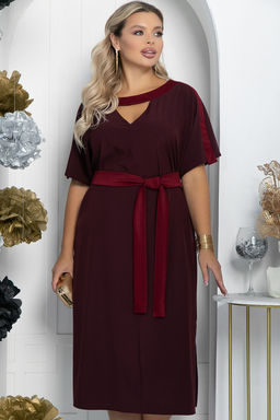 Платье Сказка (бордовое) П11678
