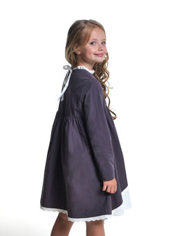 Платье Boho для девочки UD 6924 графит - Mini maxi фото 10