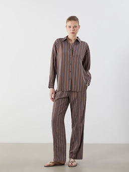 ?izgili Oversize Kad?n G?mlek
