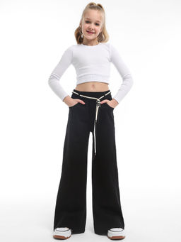 Джинсы-палаццо для девочек - СИНЯЯ МОДА фото 5