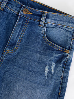 Super Skinny Fit Y?rt?k Detayl? Erkek ?ocuk Jean Pantolon - Waikiki фото 3