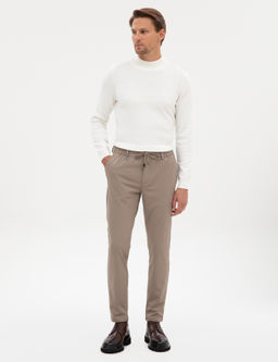 Bej Slim Fit Klasik Jogger Pantolon - Pierre cardin фото 3