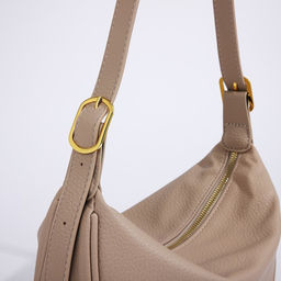 Сумка-багет на молнии, цвет бежевый - Simaland фото 4