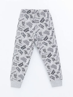 Beli Lastikli Bask?l? Erkek ?ocuk Pijama Alt - Waikiki фото 2