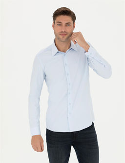Mavi Slim Fit Uzun Kollu G_mlek - Pierre cardin фото 3