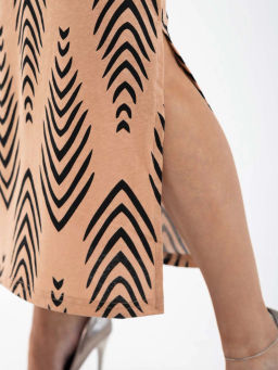 Сарафан женский, цвет черный коричневый