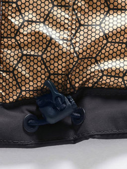 Куртка женская стёганая с капюшоном с графеновой подкладкой черного цвета 9624_1Ch