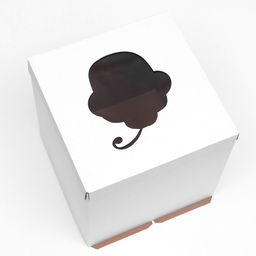 Коробка под торт с окном, Пироженка, белая, 30 х 30 х 30 см - UPAK LAND фото 4