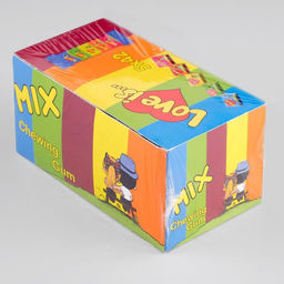 Цена за 20 шт. Жевательная резинка Love is мини, ассорти, 21 г