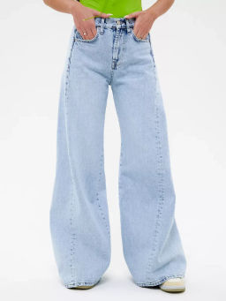 Женские джинсы палаццо CRACPOT 1463-уценка