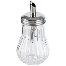 Сахарница 200 мл, DOLCE, стеклянная с дозатором из нерж стали арт.103762 - Mallony фото 2