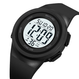 Часы наручные Skmei мужские электронные спортивные 2286black-white