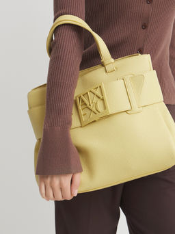 Женский тоут ARMANI EXCHANGE SUSIE Артикул 4368284, сливочный  фото 2